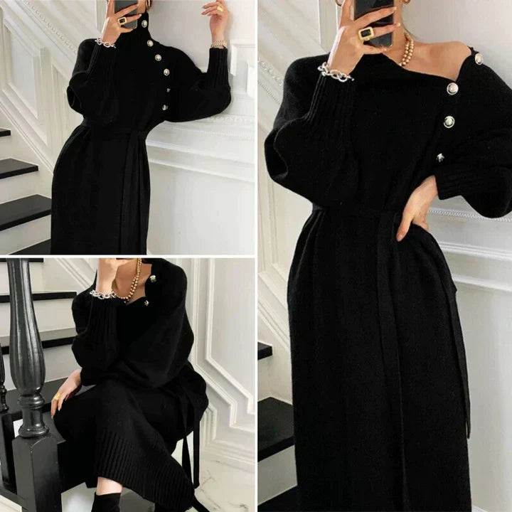 Jeanne Chic Warm Dress for Women Boutique Collection