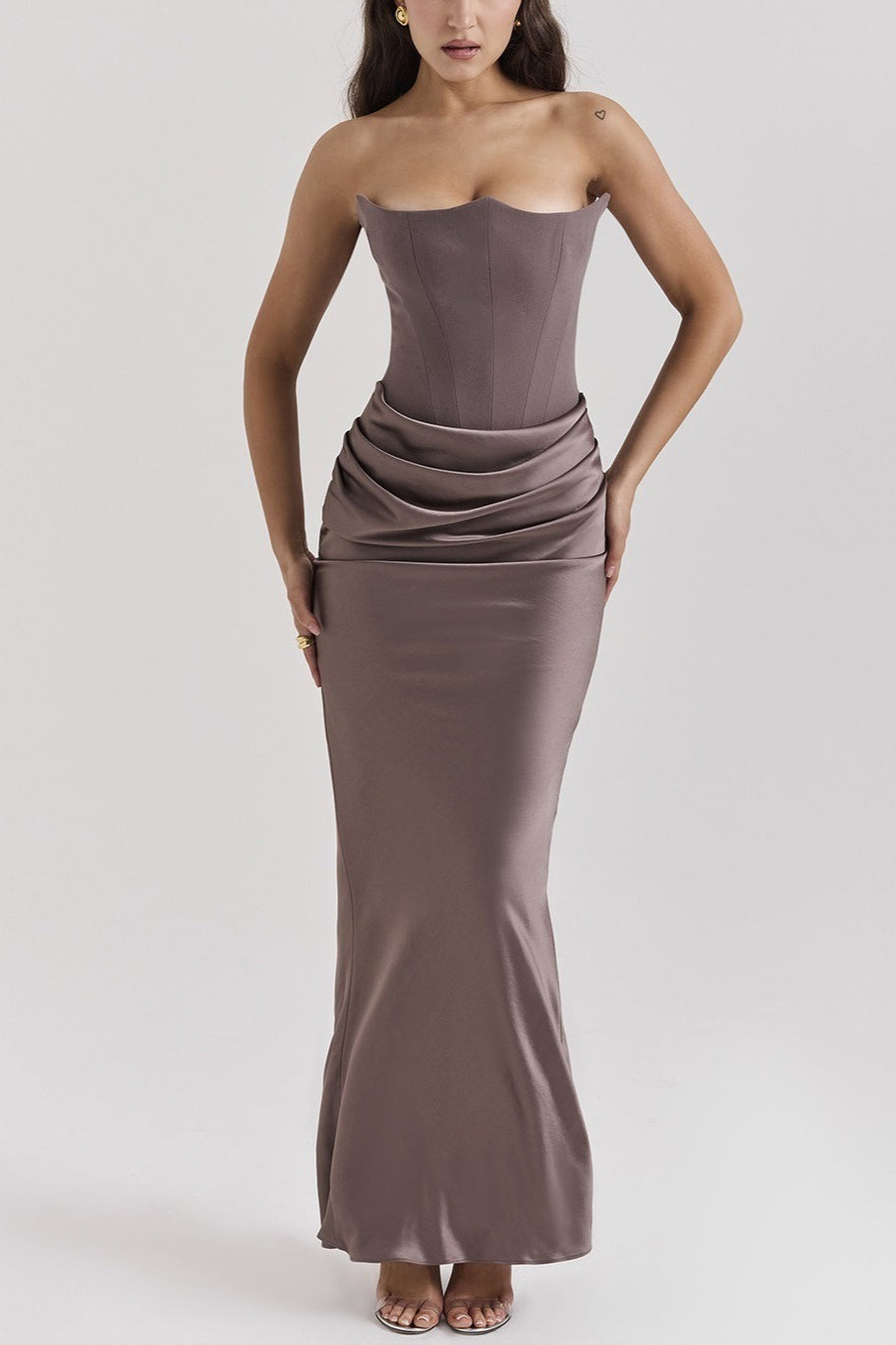 Corset Backless Bodycon Dress 15