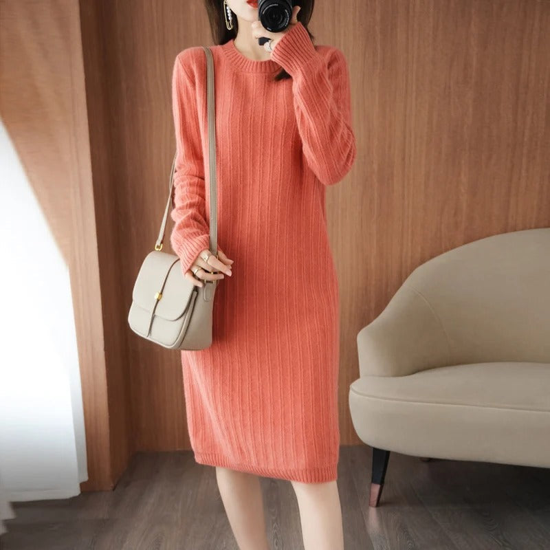 Martina Knitted Dress For Contemporary Dress with Premium Casual Styling