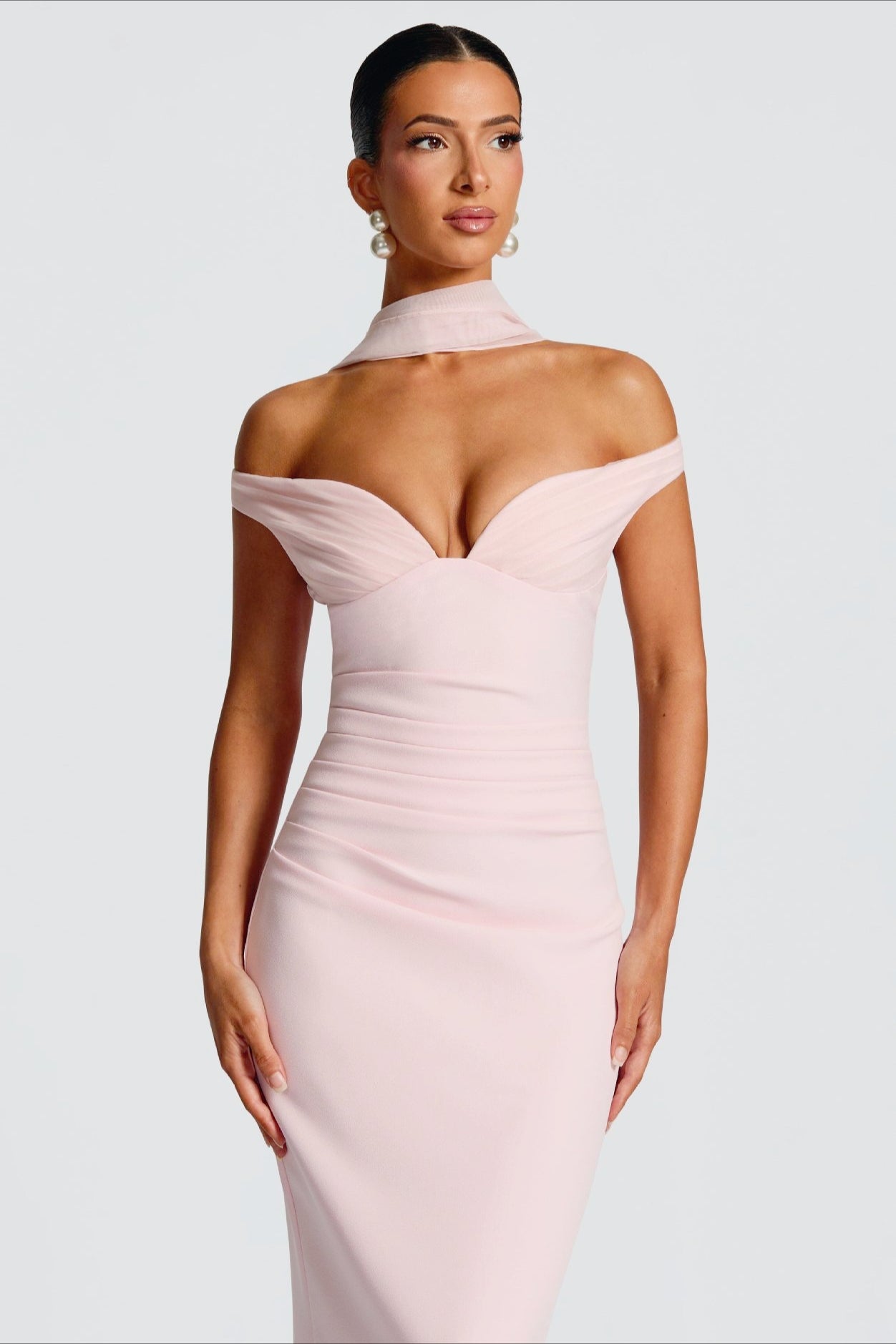 Stretch OffShoulder Bodycon Birthday Dress
