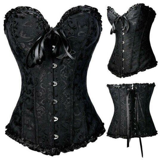 victorian push up corset