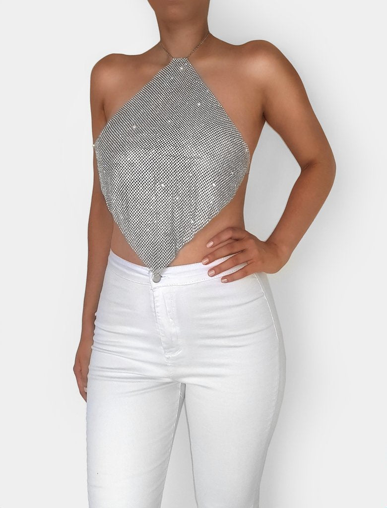 Night Out Alluring Halter Top