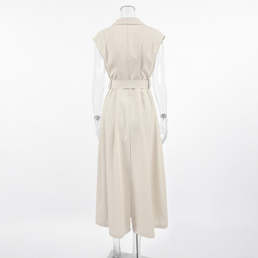 Rustin Midi Dress Khaki
