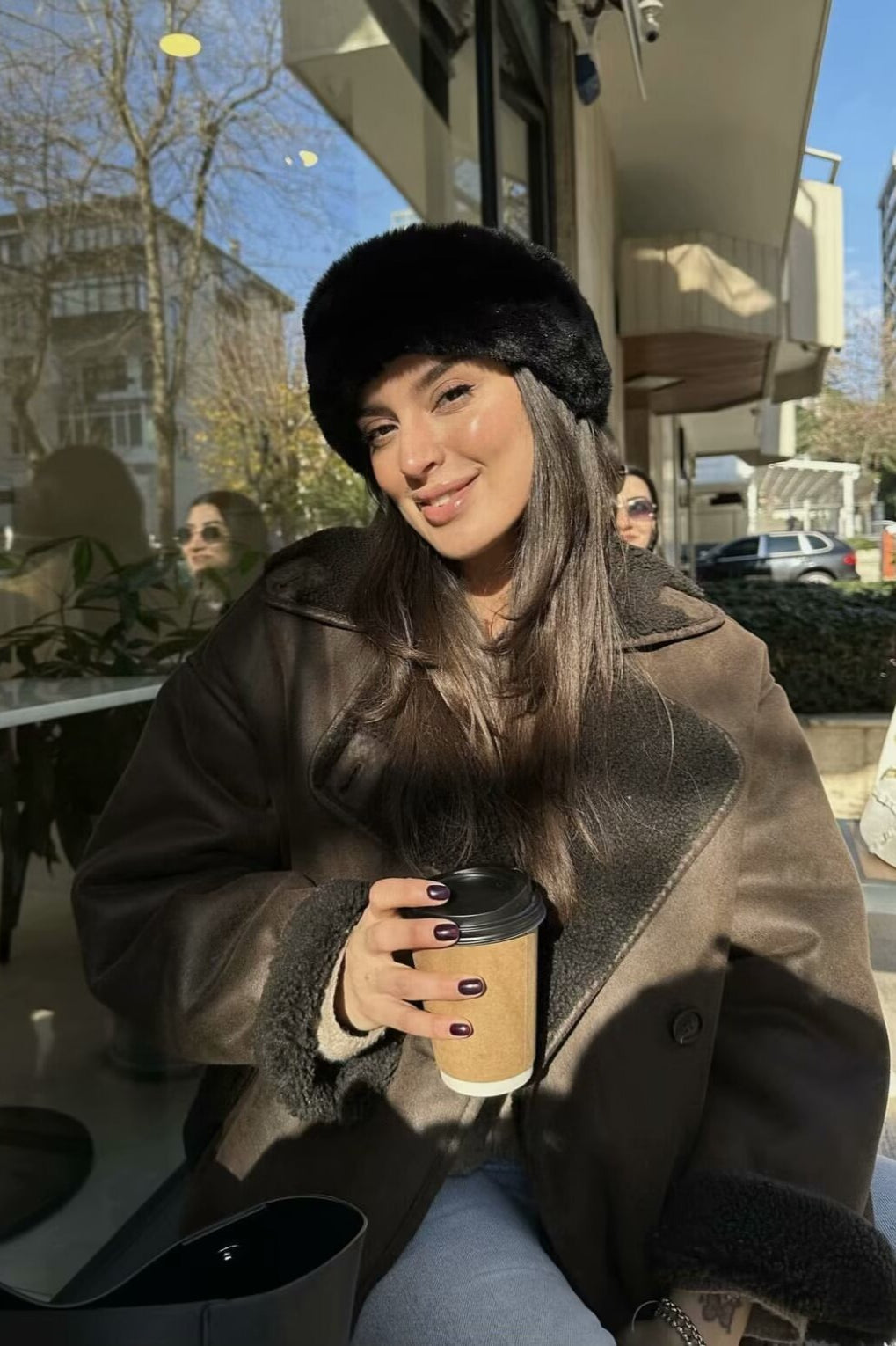 Double-Sided Fleece Loose Warm Jacket