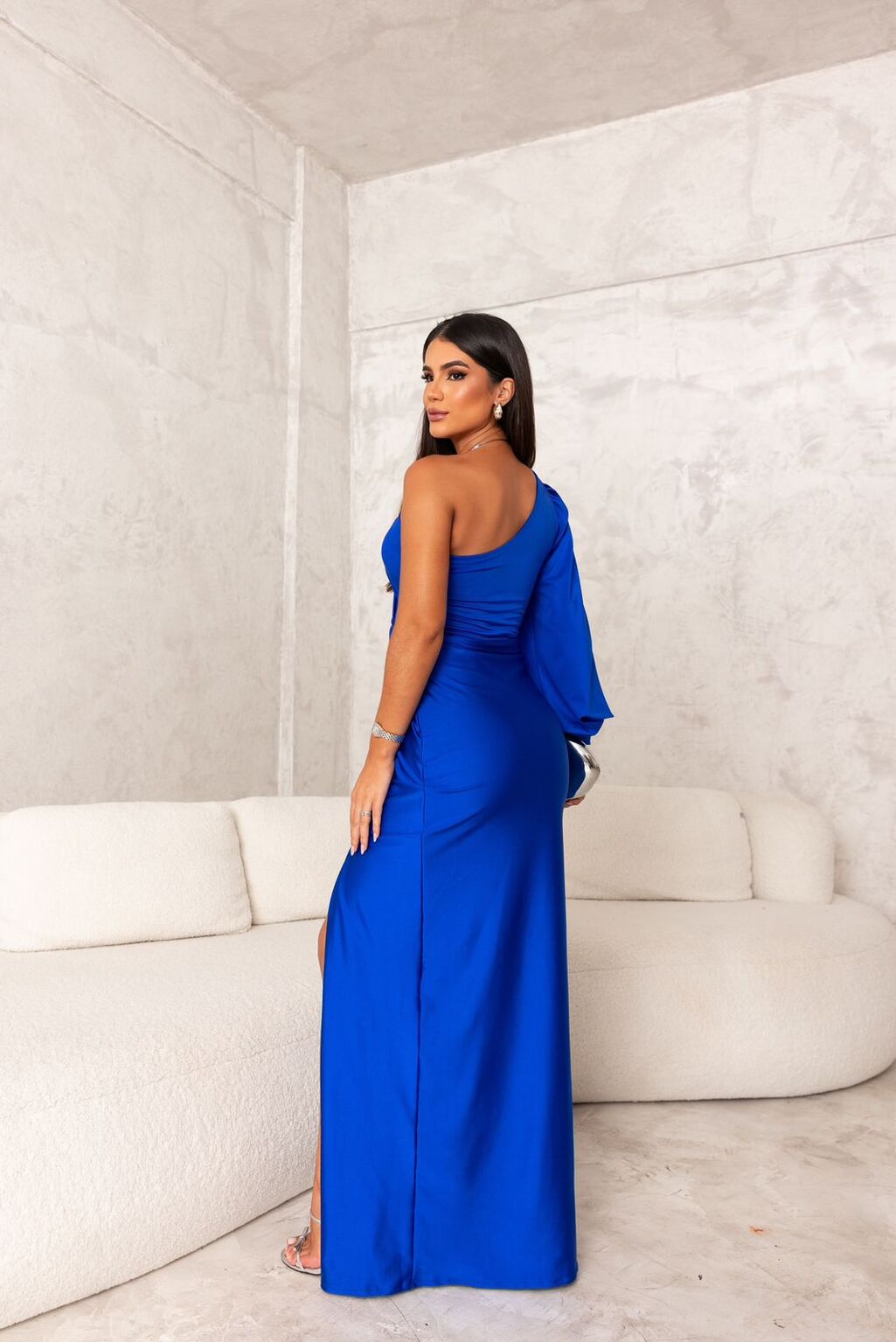 Ileana Minimalist Dress Silhouette Evening Wear Edit