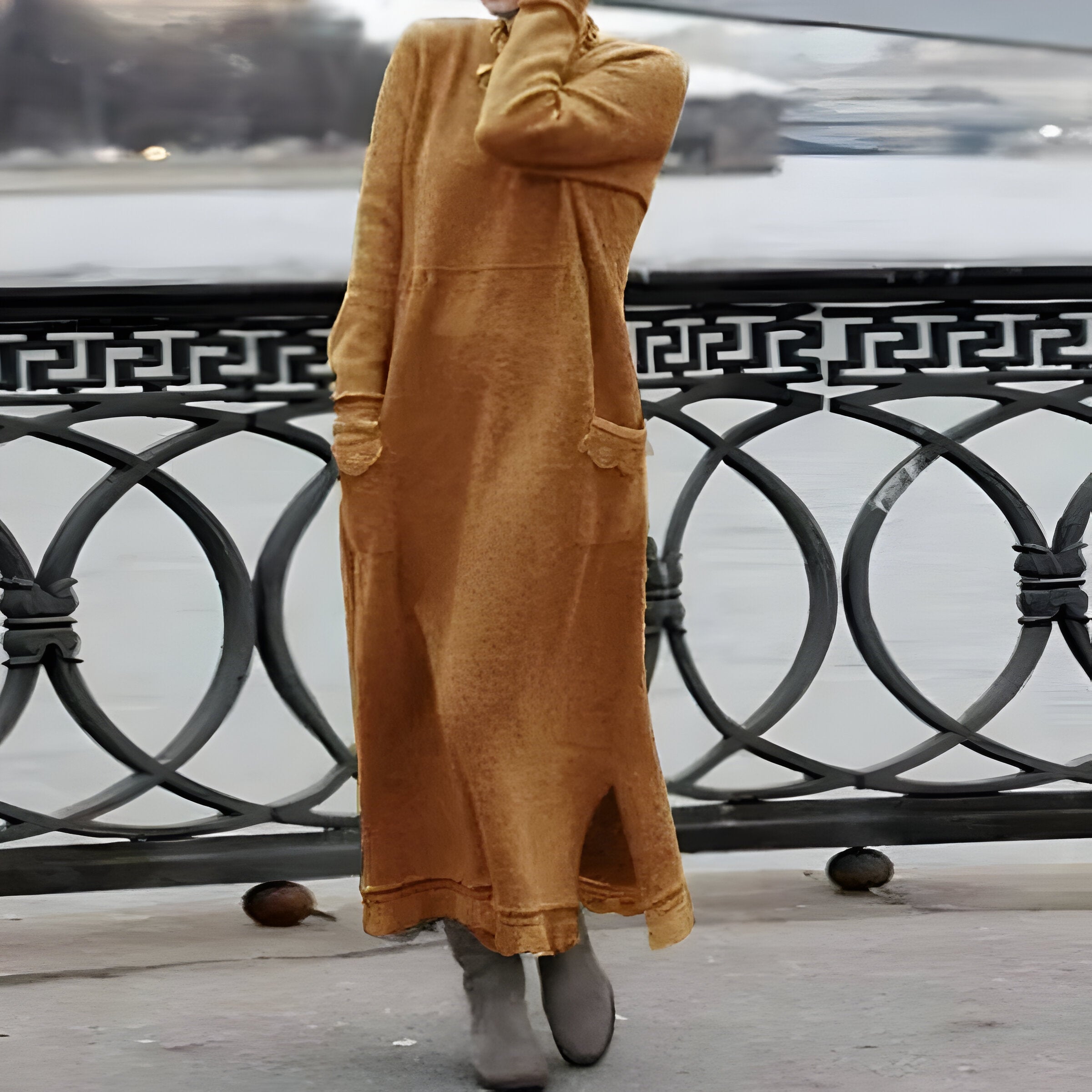 Zuleyka Effortless Winter Dress Premium Wardrobe Essential