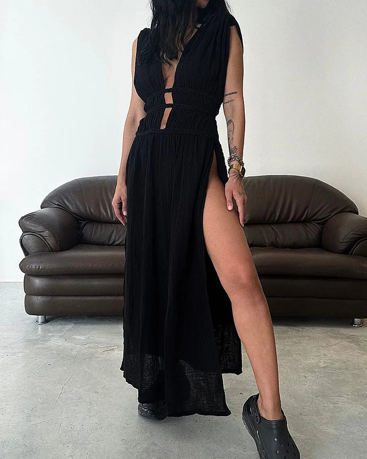 Maire Chic and Versatile Summer Dress for Women Feminine Flowy Style