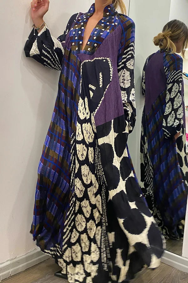 Fatima Long Sleeve Maxi Dress for Women Wardrobe Essential