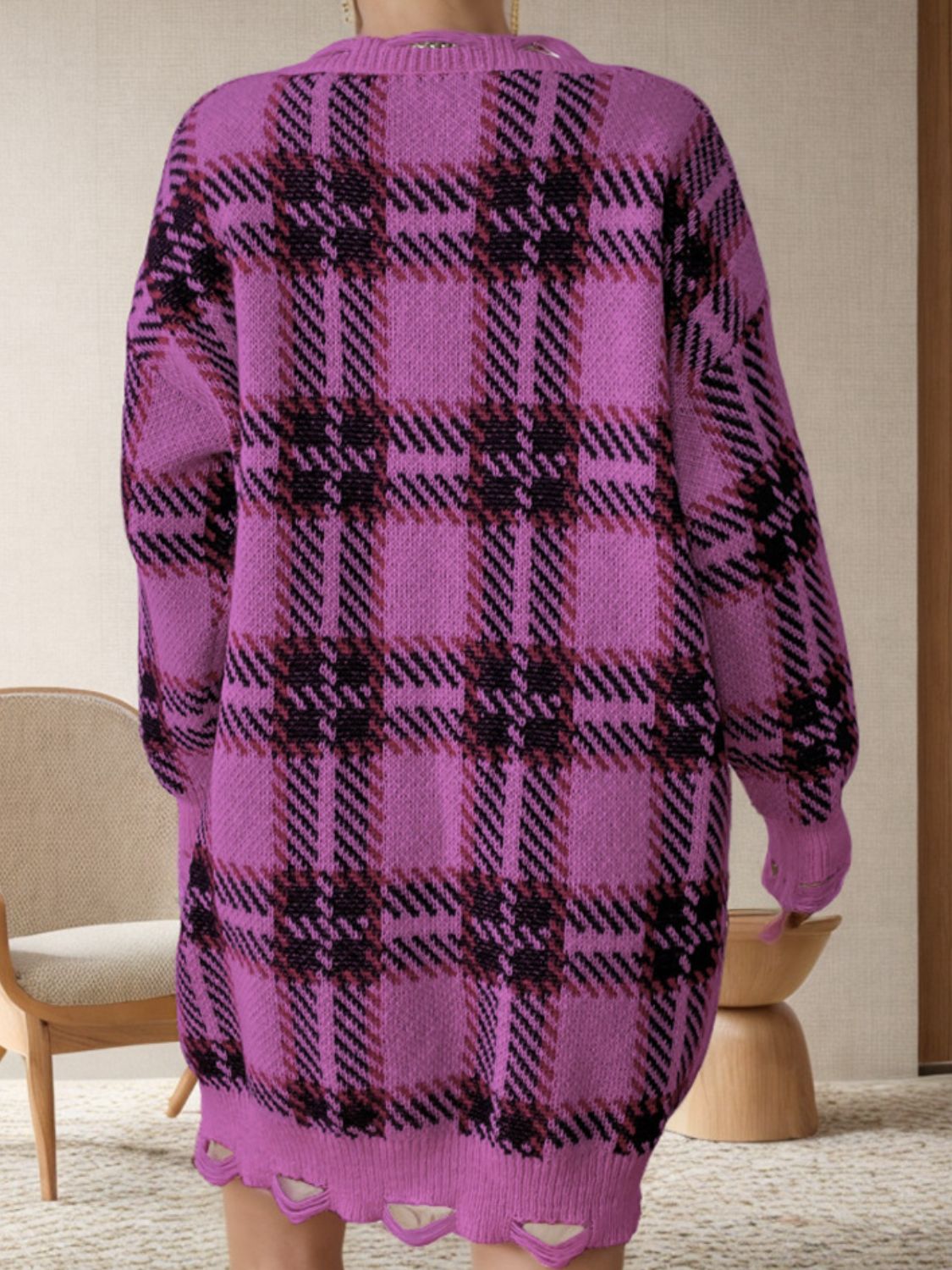 Annelie Long Sleeve Sweater Elegant Dress for Modern Casual Wear