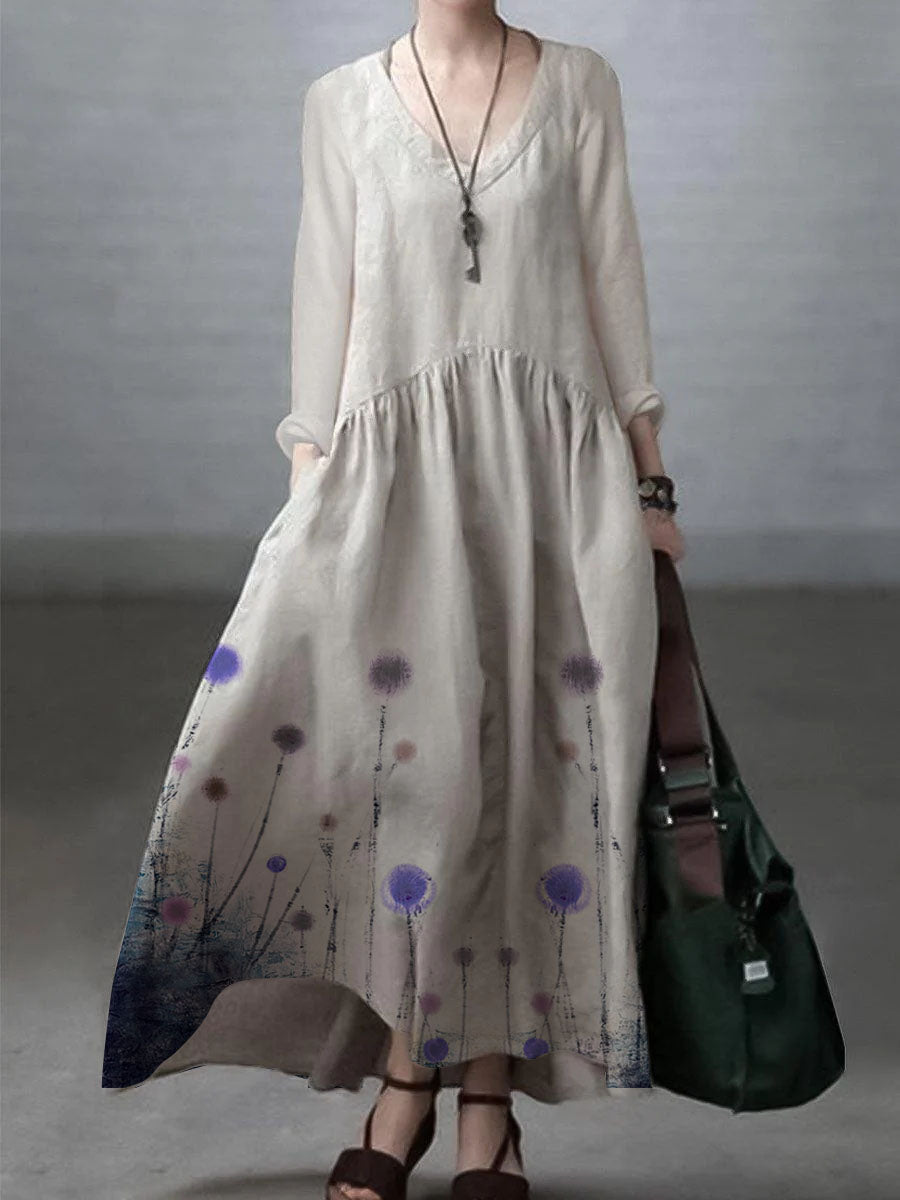 A Vintage Style Dress with Delicate Timeless Details