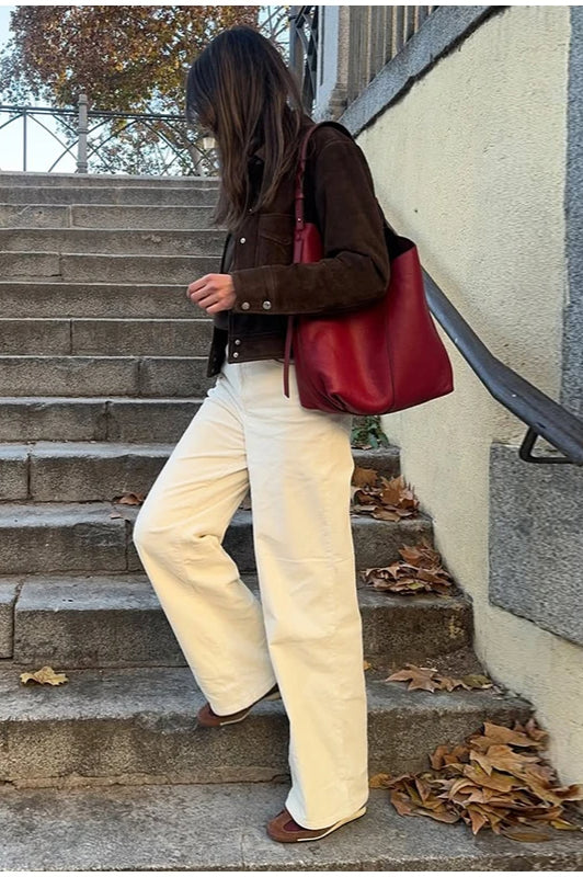 SingleBreasted Suede Jacket