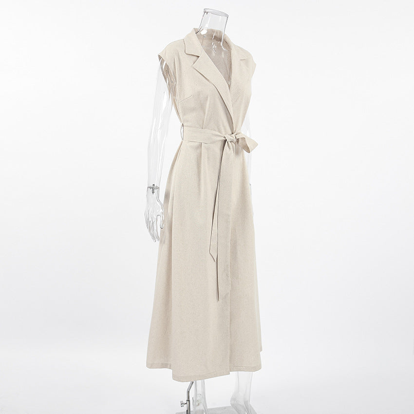 Rustin Midi Dress Khaki