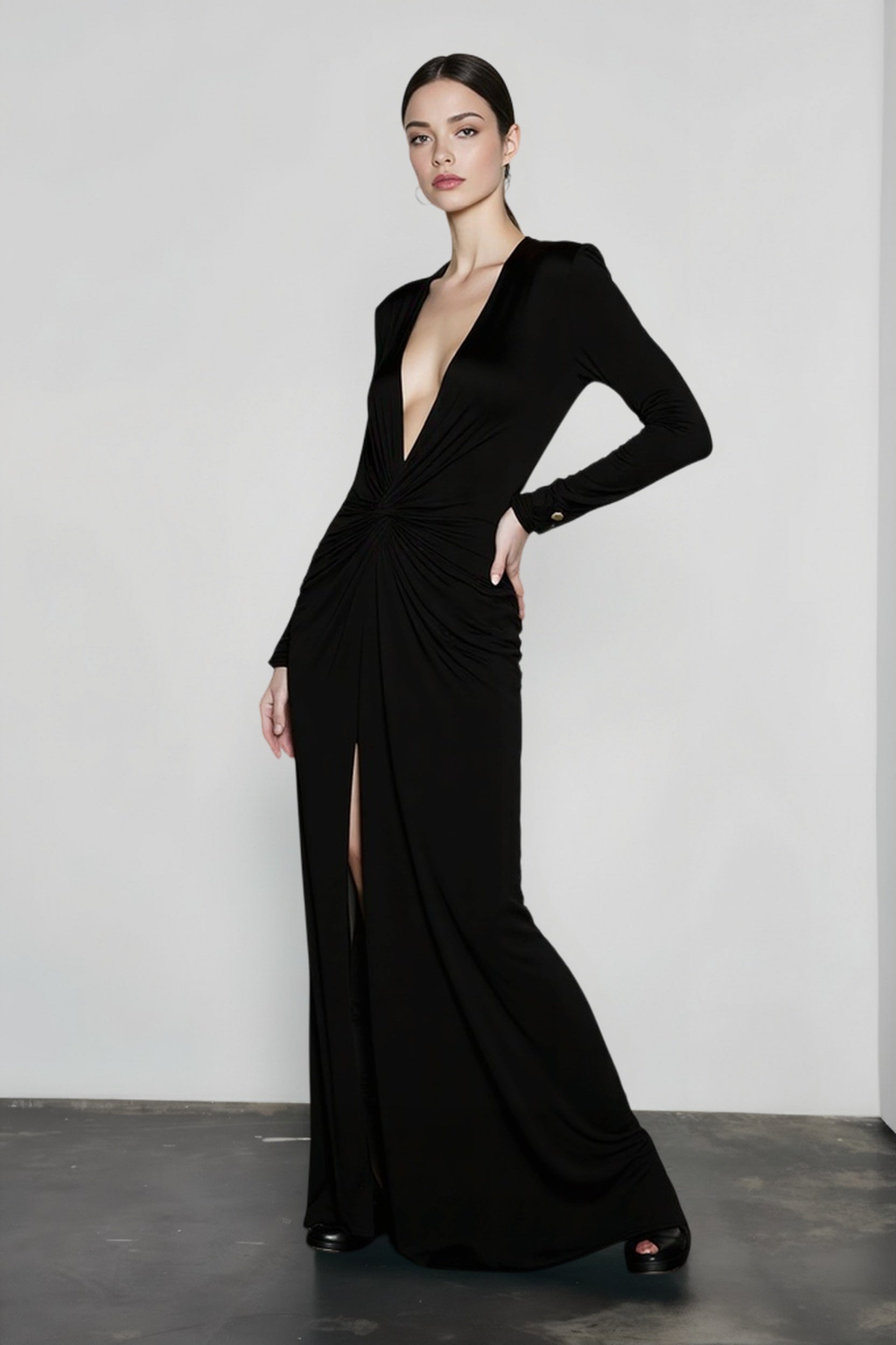 DressBetty - Y2K Fall Fashion Evening Party Bodycon Dress