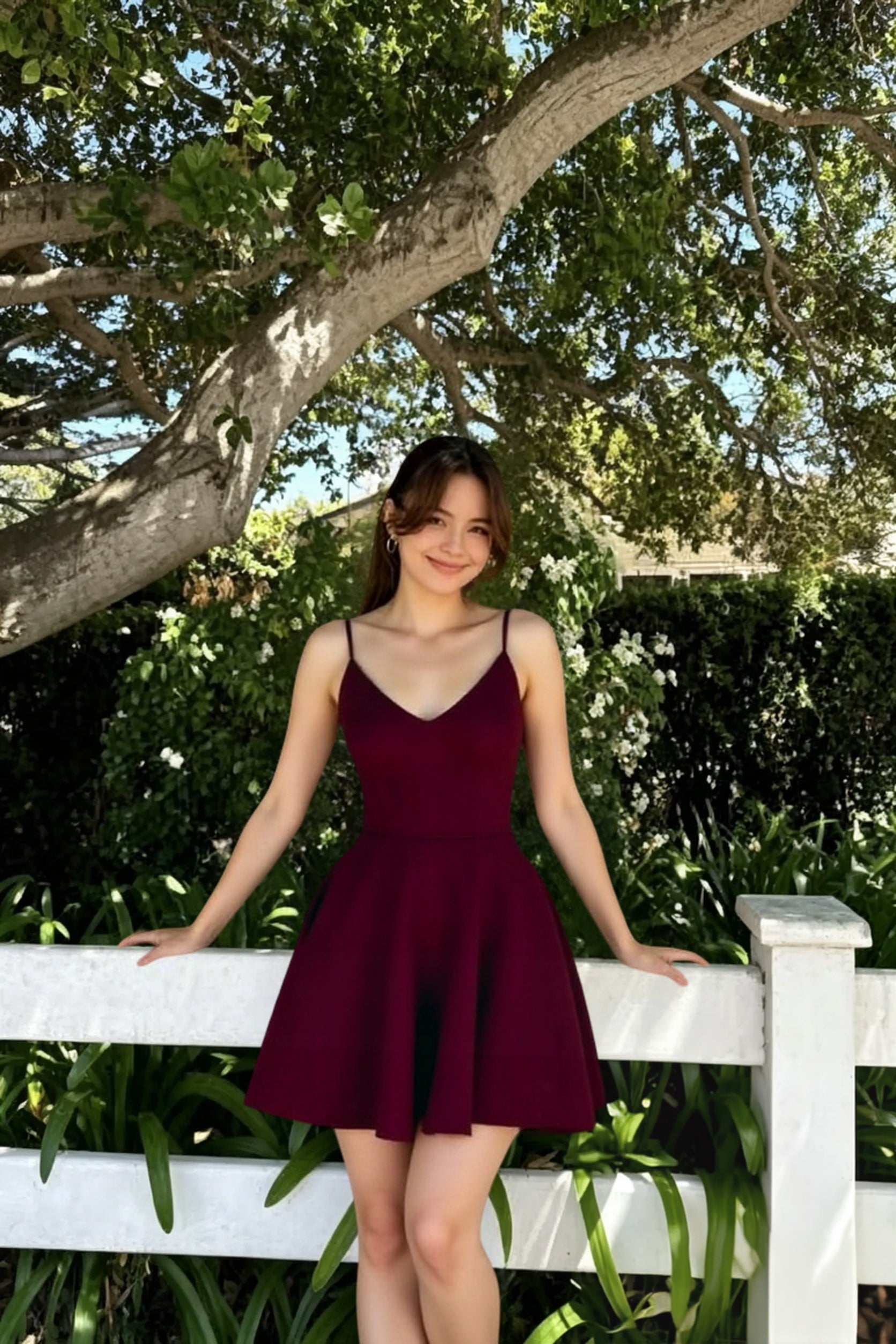 DressBetty - Summer Dress Sling Solid Color a Line Party Club Dress Sleeveless High Waist Fashion Mini Dress Female Plus Size