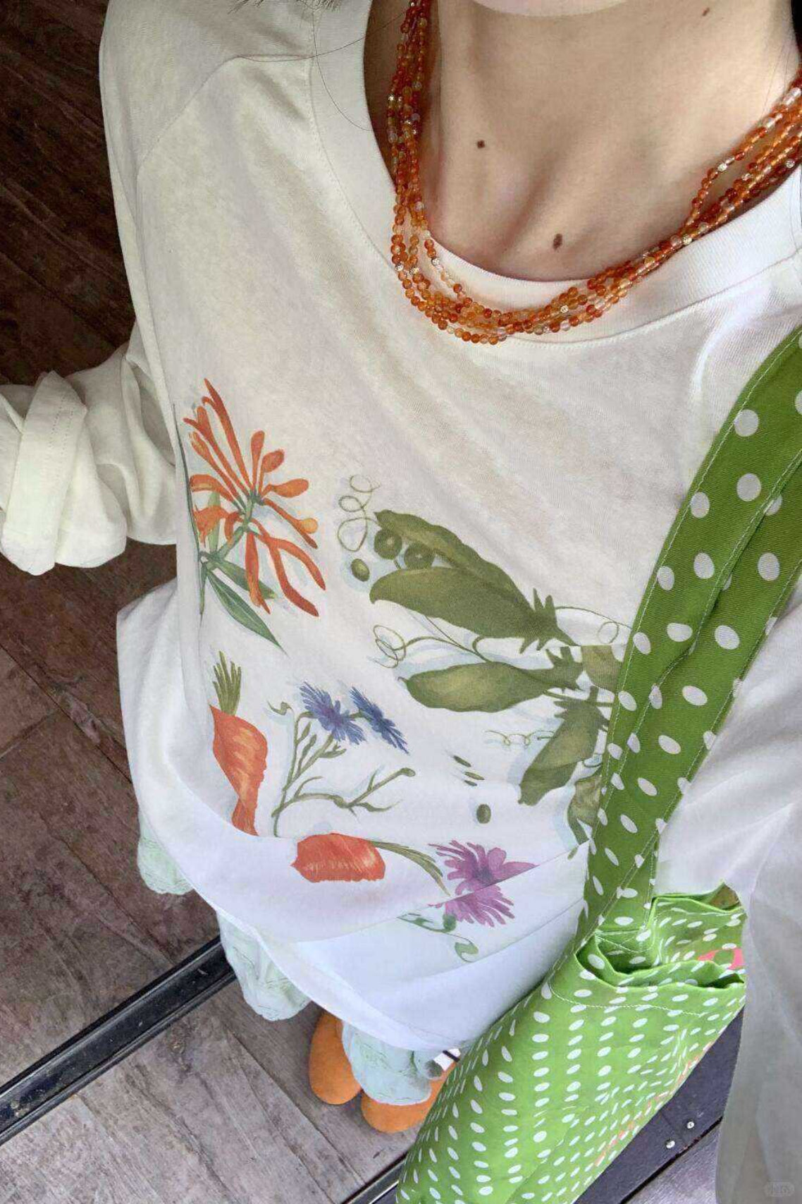 Breathable Loose Floral Cover Up