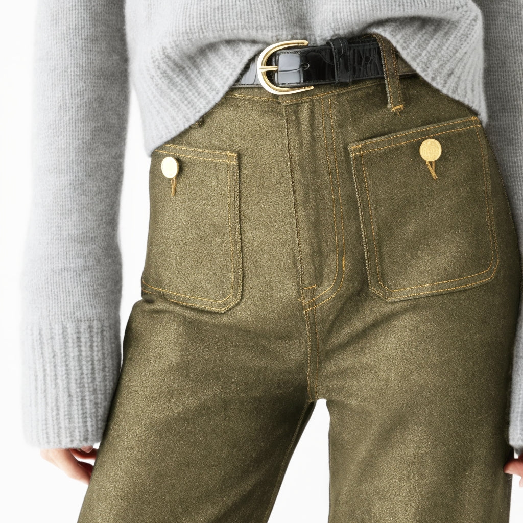 Tummy Control Wide Leg Trouser