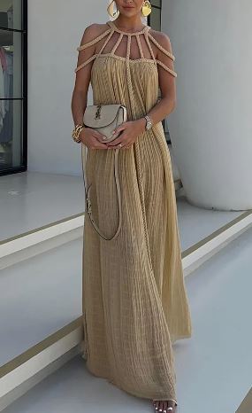 Hagar Timeless Modern Maxi Dress Elevated Occasion Wear