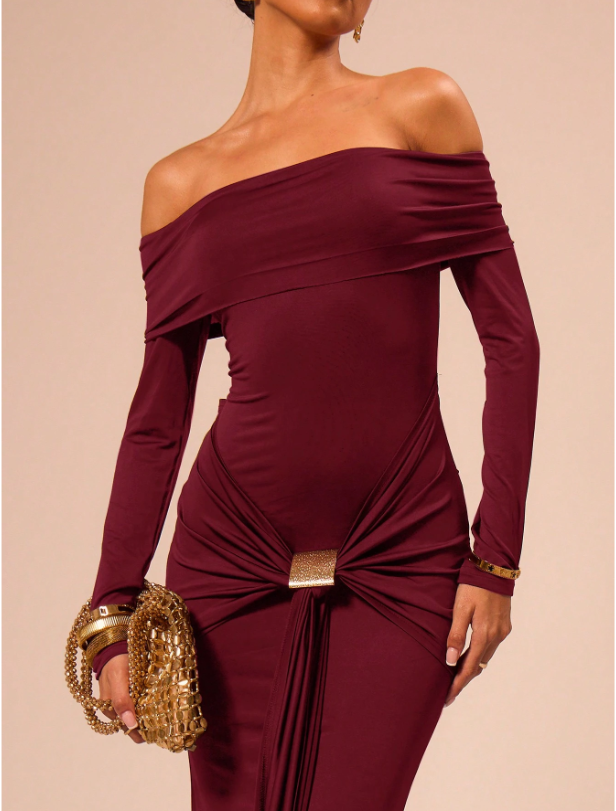 Elara Elegant Maxi Dress
