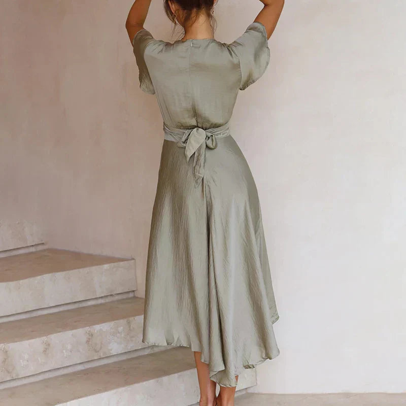 Susana Tailored and Elegant Summer Dress for Women Sophisticated Look