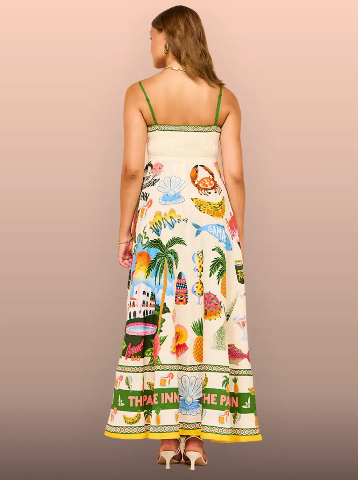 Carmen Minimalist Maxi Dress Designer Edit