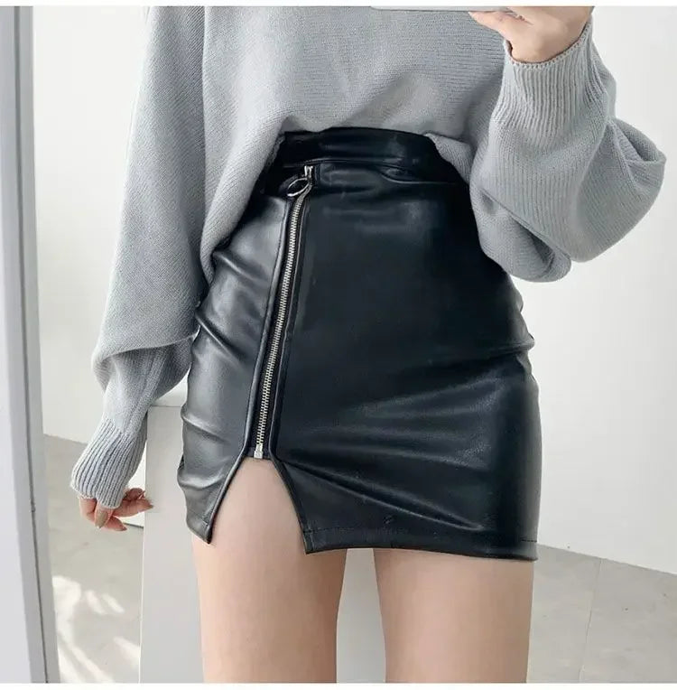 DressBetty - Black Mini Package Hip Pencil Skirt