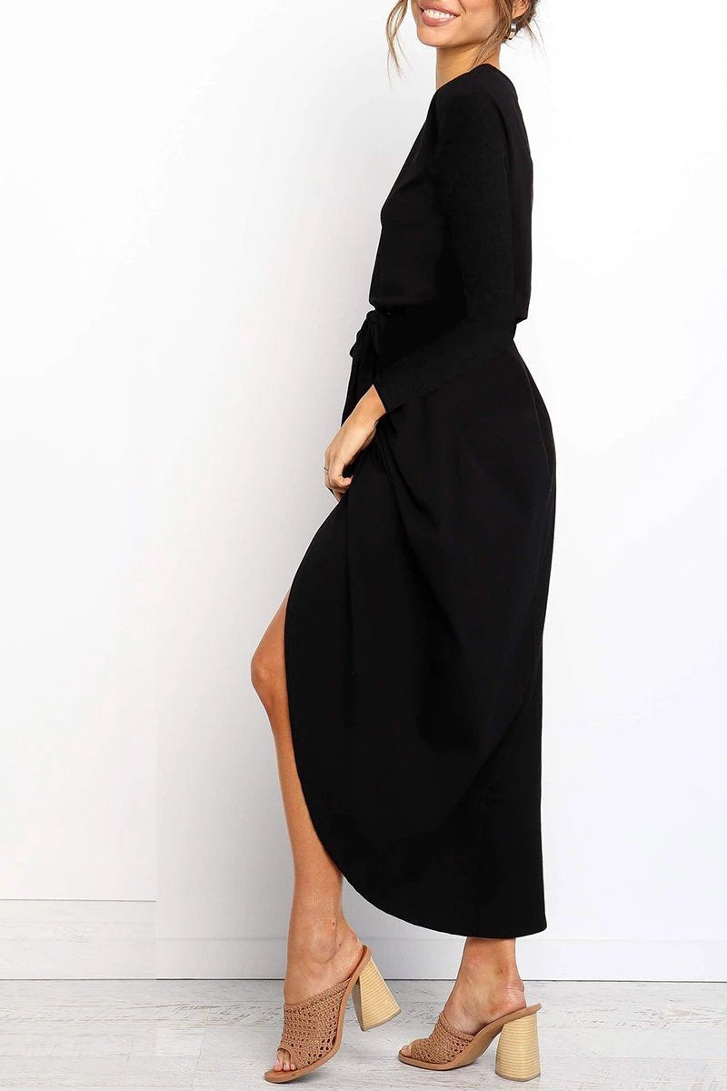 Azucena Effortless Dress After Midnight Ankle Length Elevated Occasion Wear