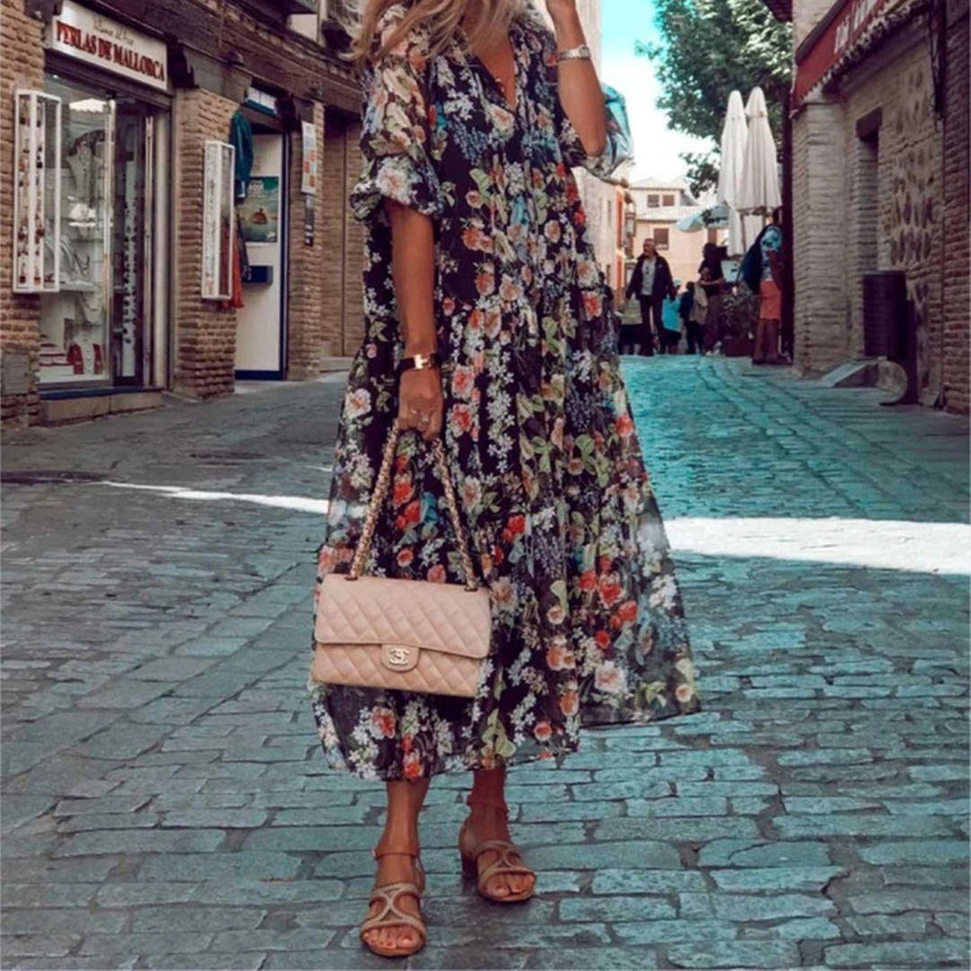 Nona Floral Summer Dress for Women Romantic Soft Style