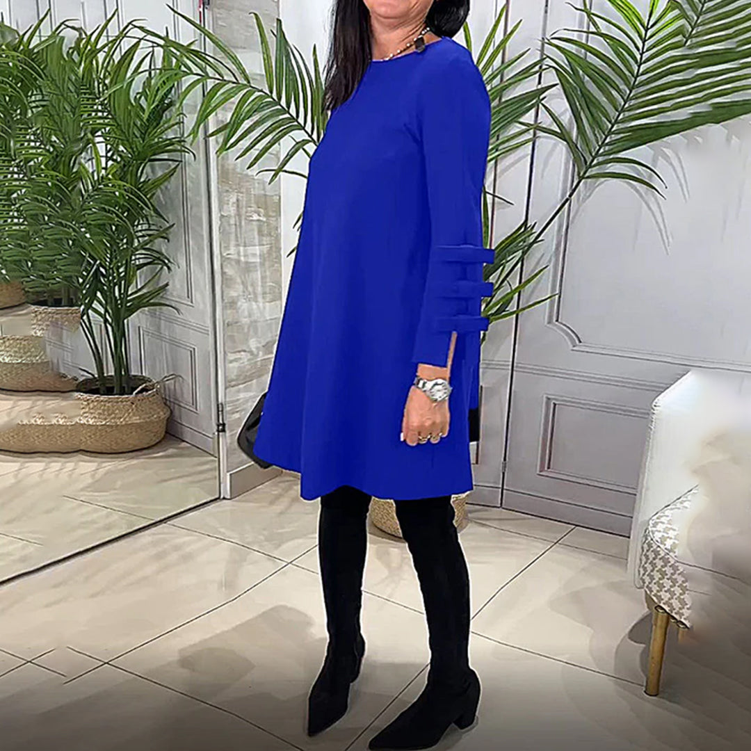 Pada Casual Dress with Long Sleeves for Women Flattering Modern Fit