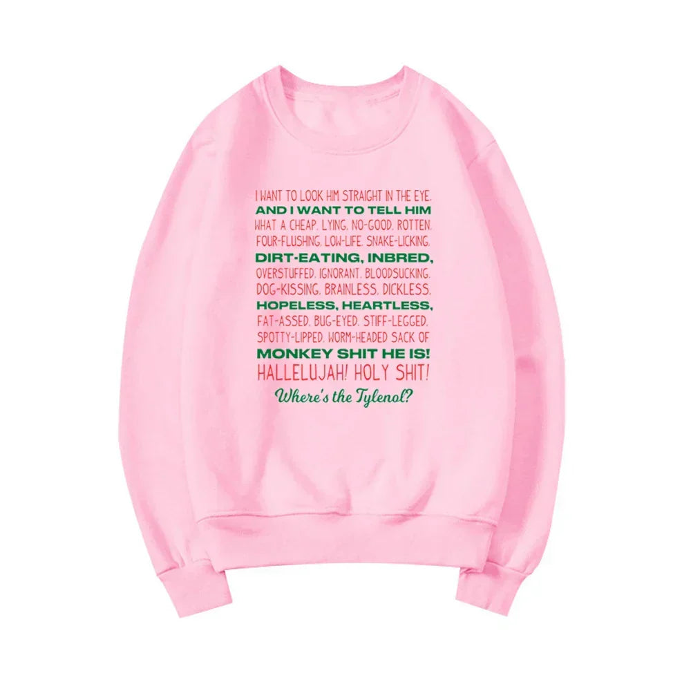 Funny Griswold Family Vacation Retro Unisex Christmas Hoodie Pink / S Hoodies-L