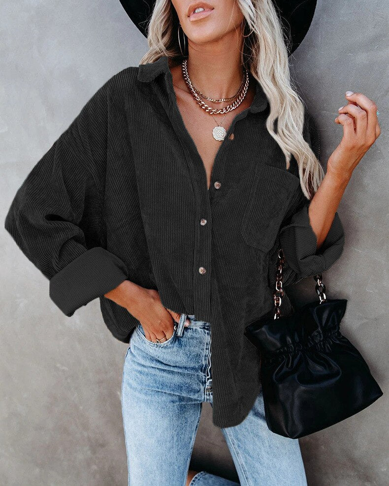 Corduroy Tunic Ladies Coats
