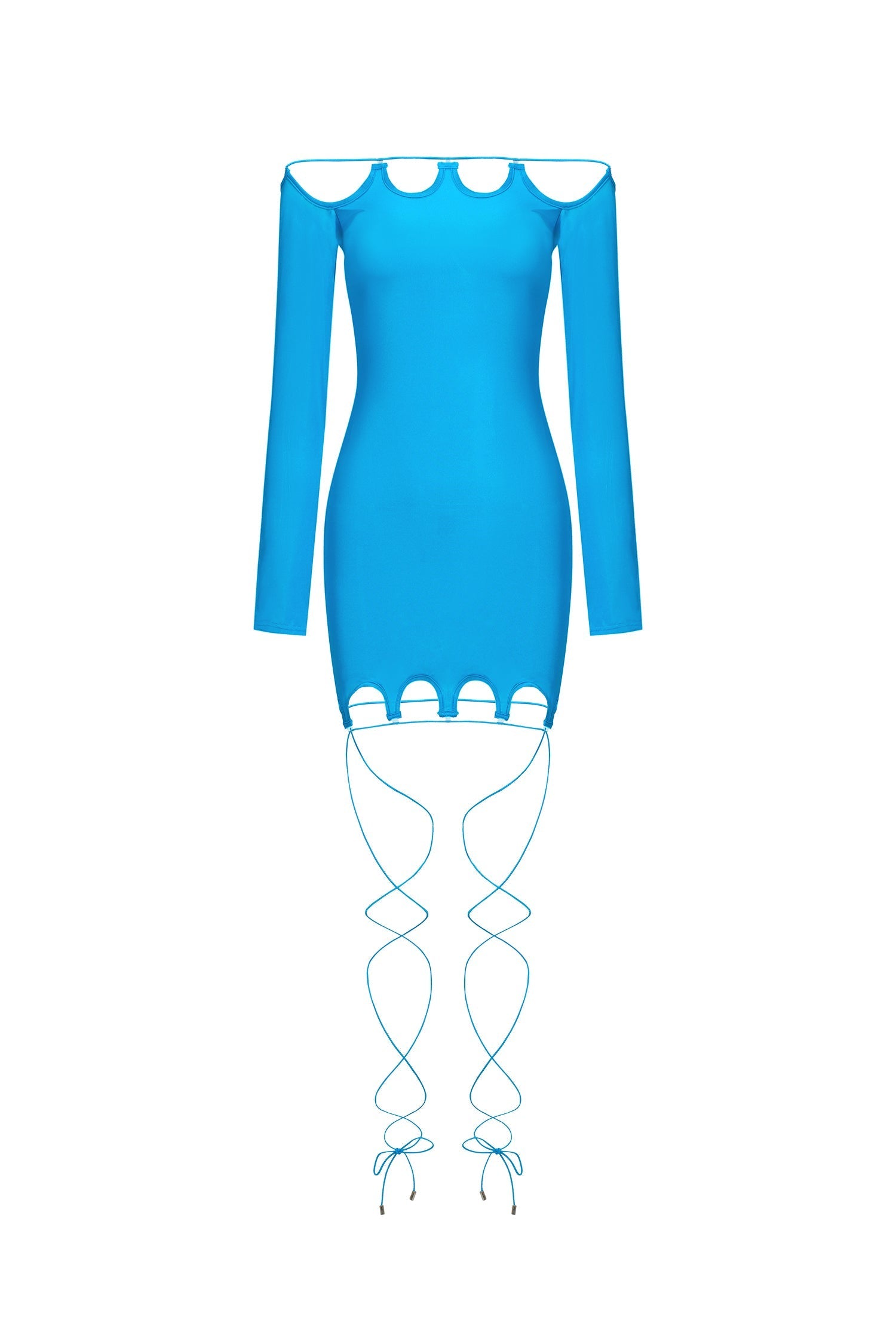 Mini Dress - Blue