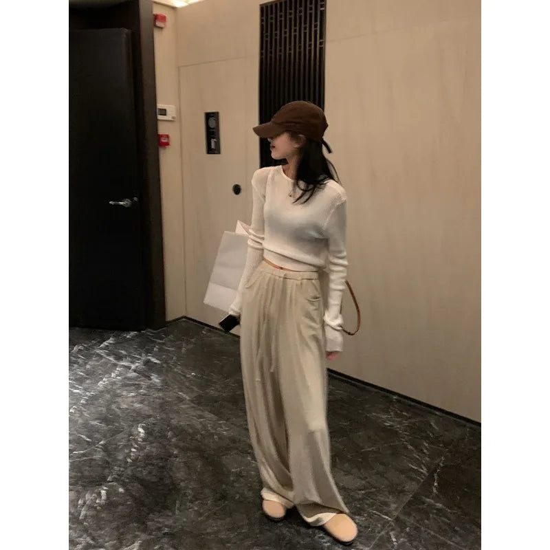 Grey Oversized Baggy Pants