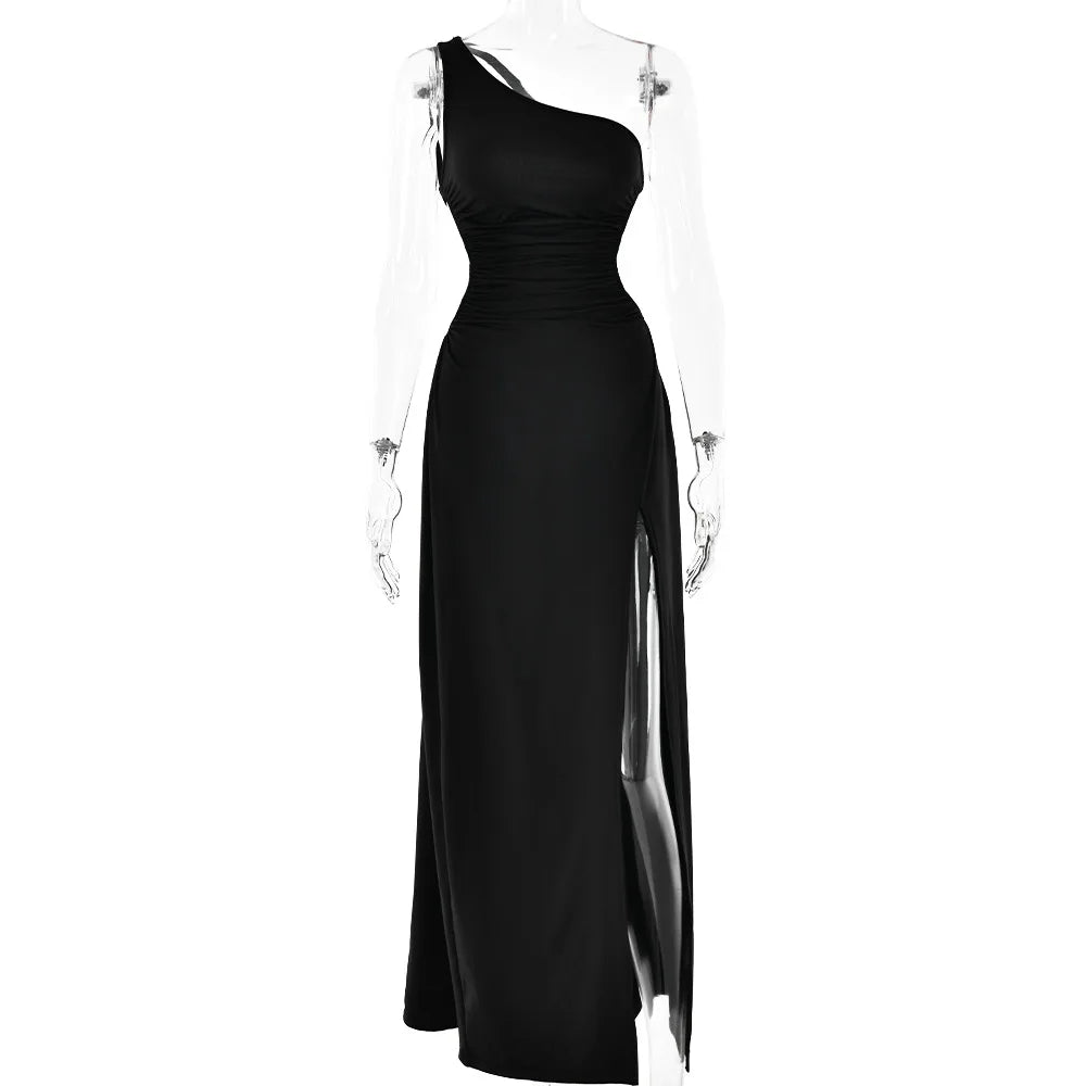 Elegant Red Backless Long Summer Sexy Off Shoulder Bodycon Maxi Party Dress