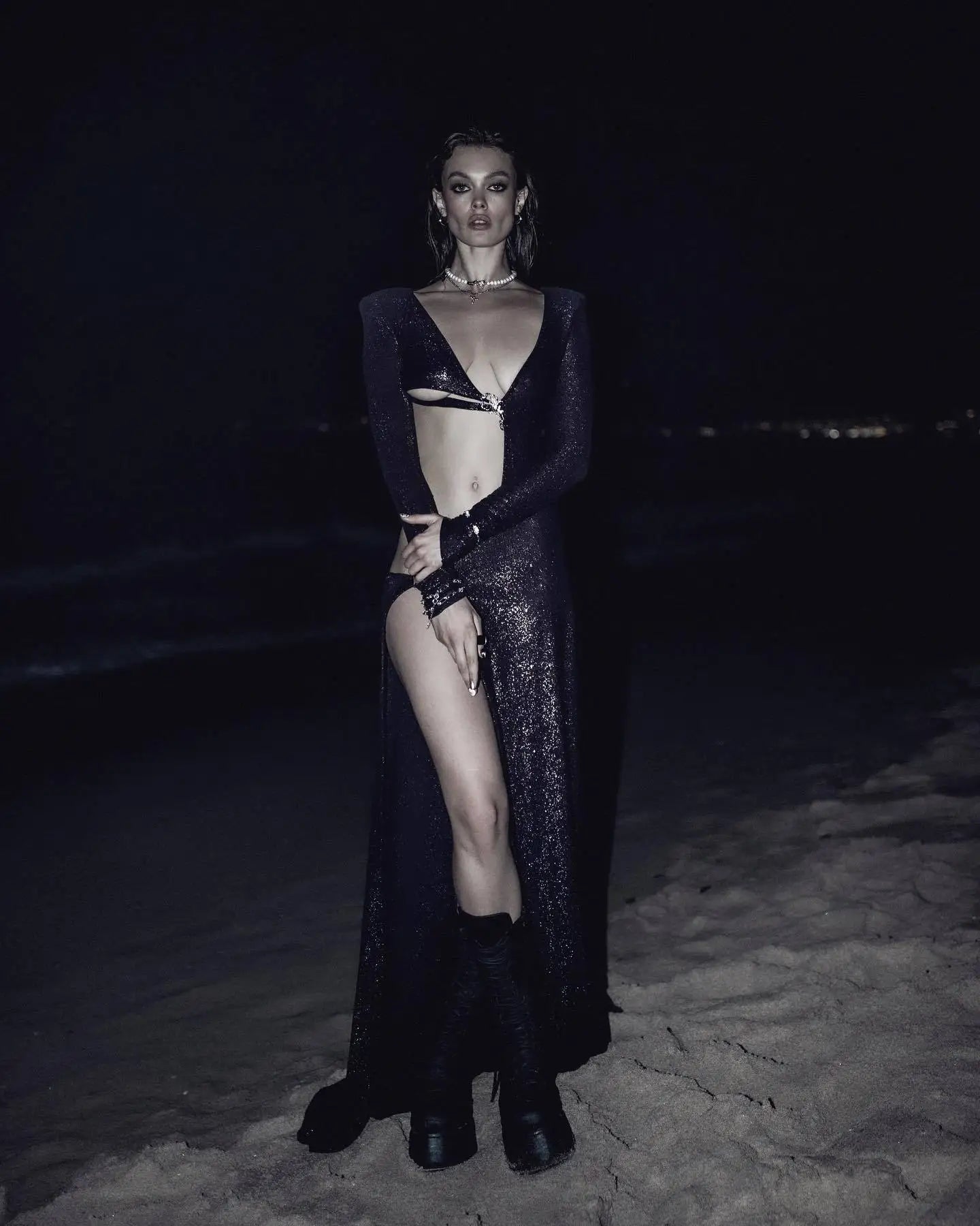 Asymmetrical Backless Party Dress