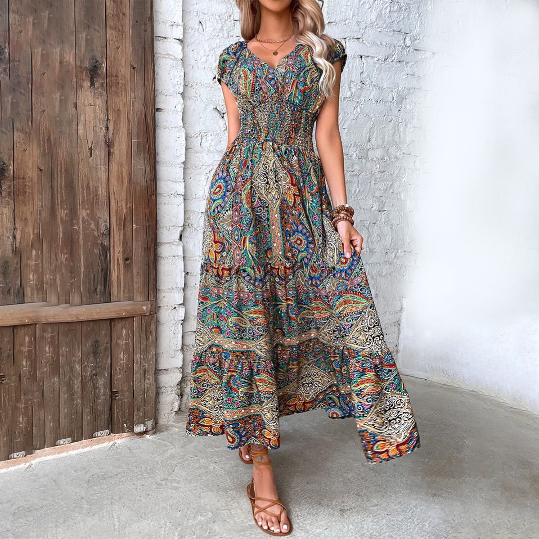Natividad Stylish Boho Dress for Women Minimalist Chic Style