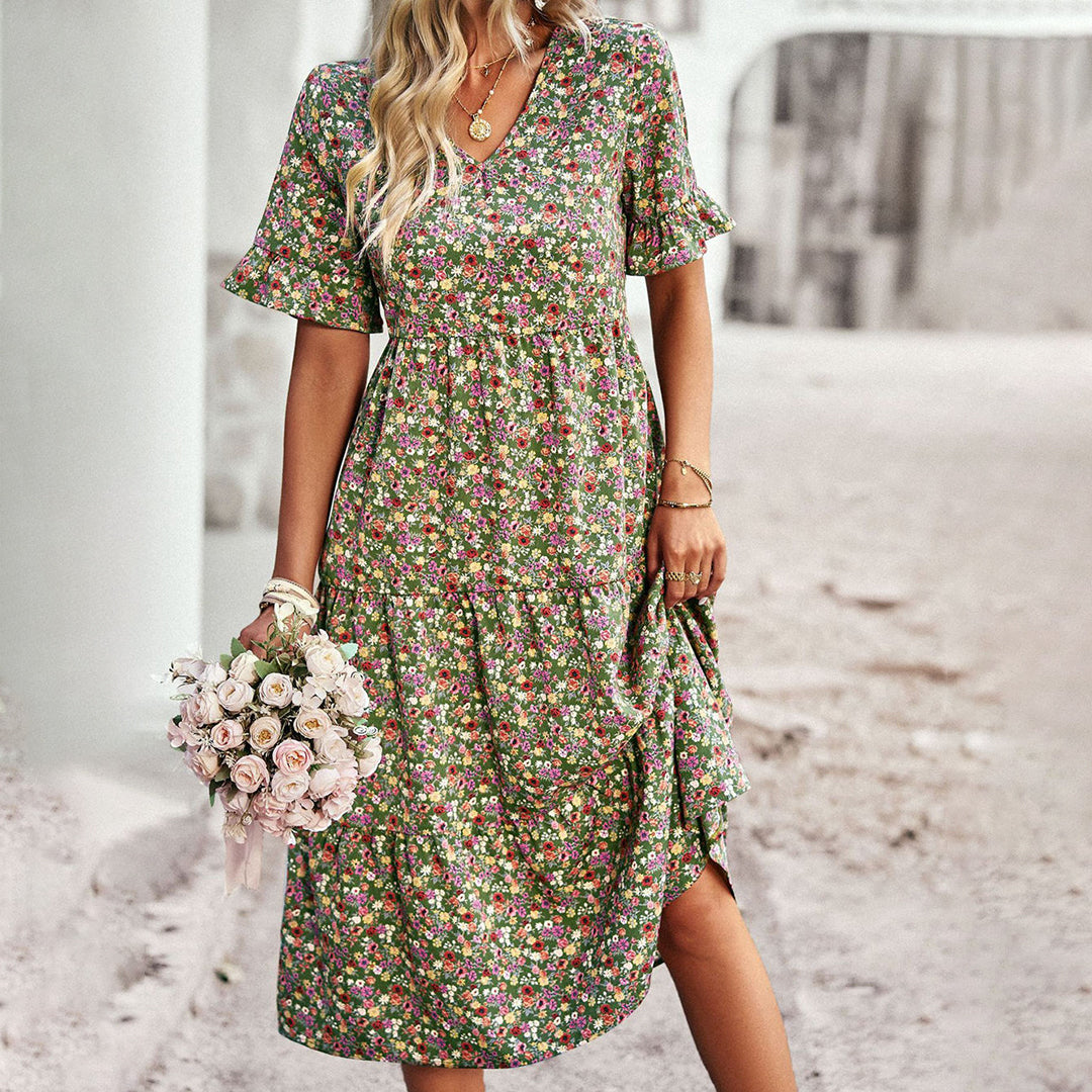 Solange Effortless and Chic Summer Dress for Women Romantic Soft Style