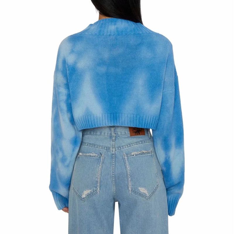 Safety Pin Front Knitted Cropped Cardigan 13