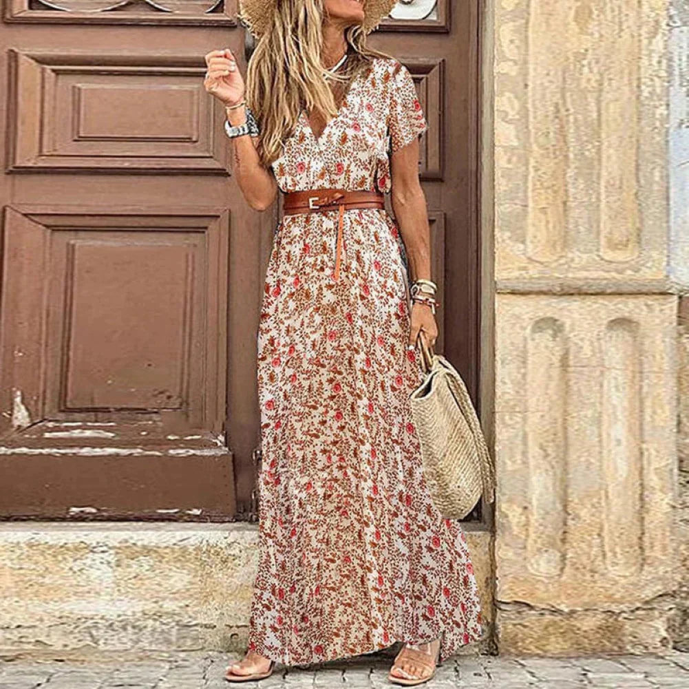 Olvido Casual and Stylish Summer Dress for Women Office and Evening