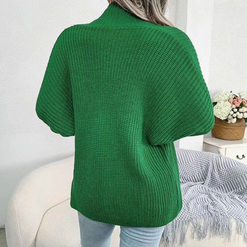 Women Autumn Knit Loose Cardigan