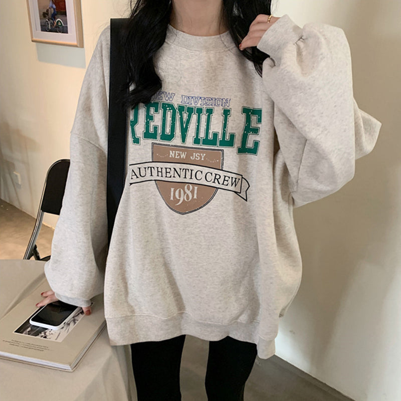 Crewneck Fashion Oversize Hoody Pullover
