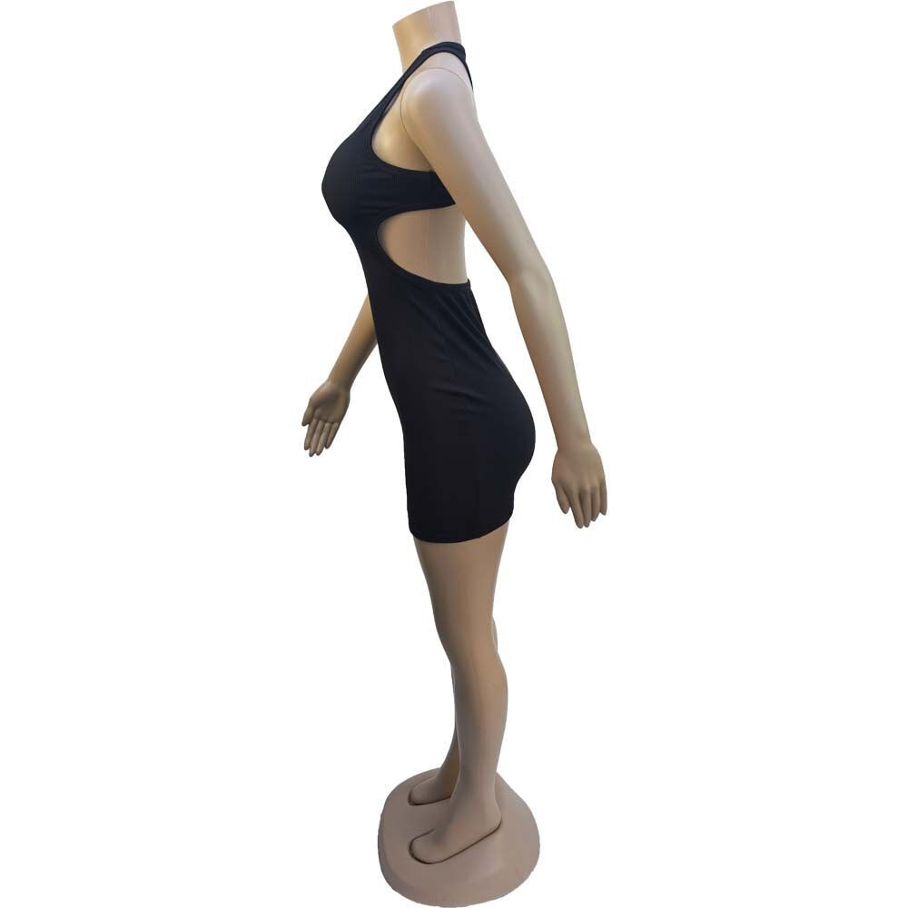 Mini Dress Summer Plain White Black T Shirt Dresses For Women