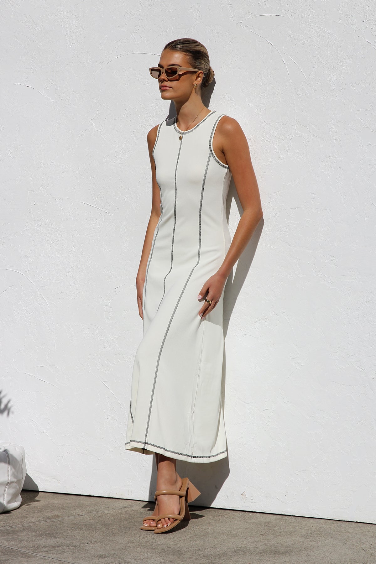 Ofelia Exclusive Dress Cream Evening Wear Edit