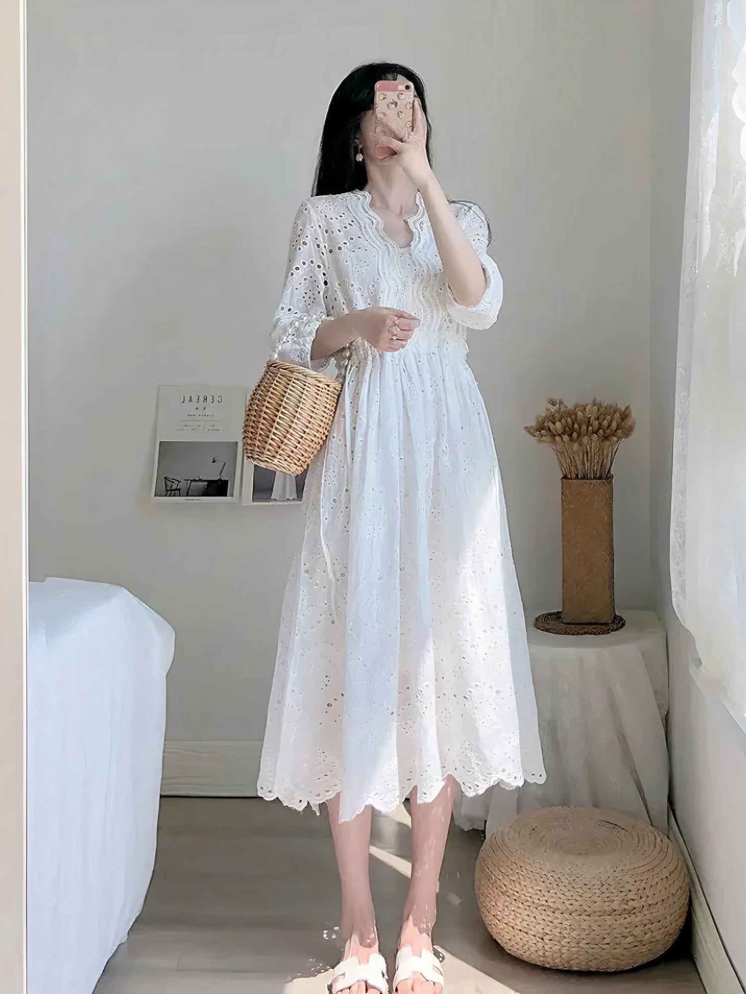 Esther Statement Lace Dress Chic Silhouette Collection