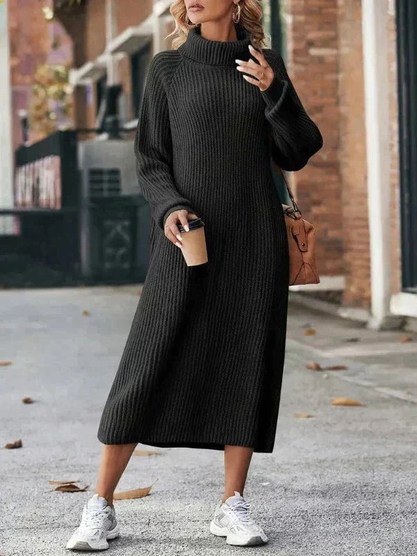 Petronia Knitted Sweater Dress for Women Refined Casual Wear