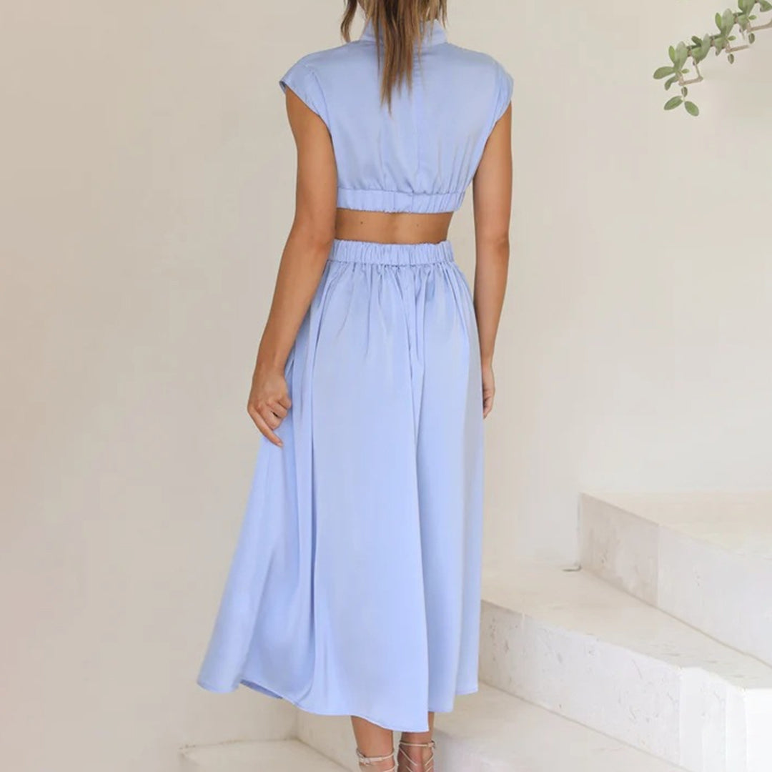 Osiris Elegant Sleeveless Dress for Women Casual Daywear