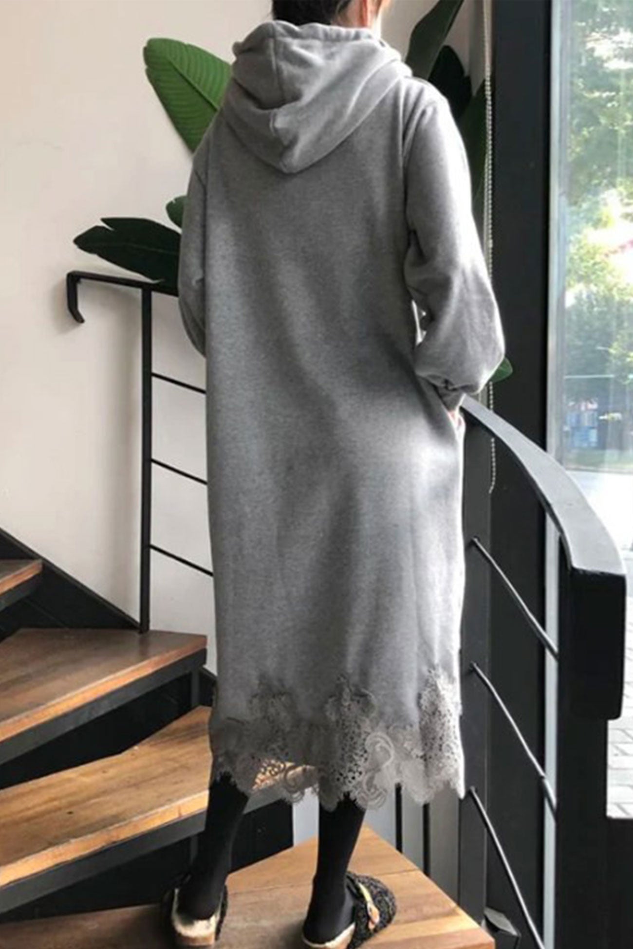Hedwig Hooded Dress With Dress with Classic Everyday Styling