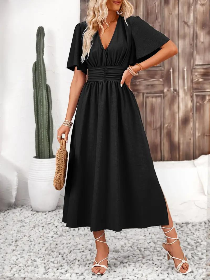 Sandra Elegant Long Dress Urban Dress with Premium Casual Styling