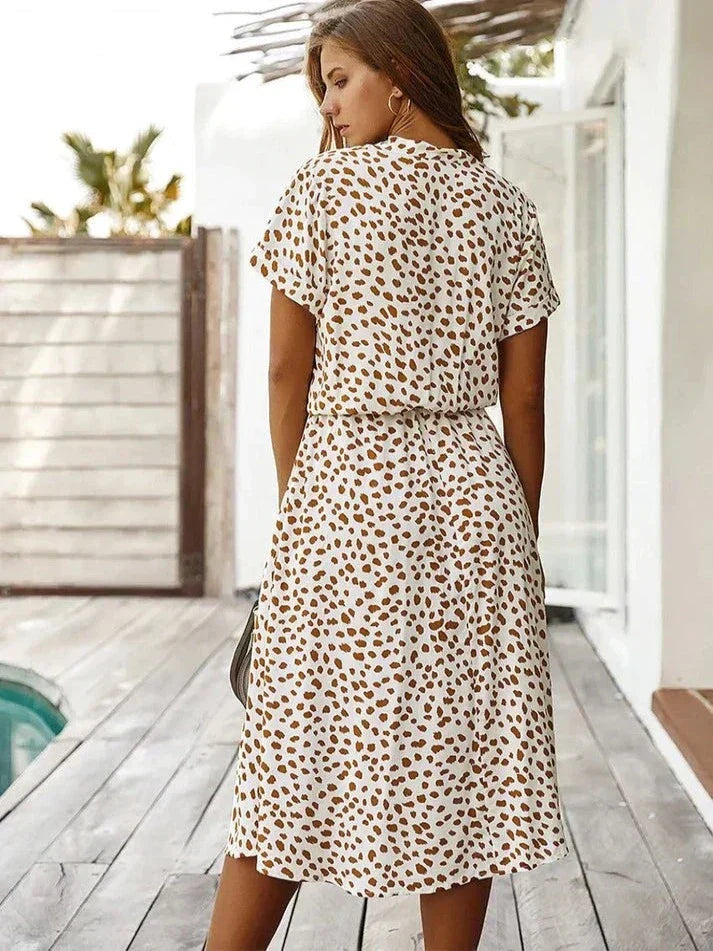 Laura Womens Vintage Dress Elegant Dress with Premium Casual Styling