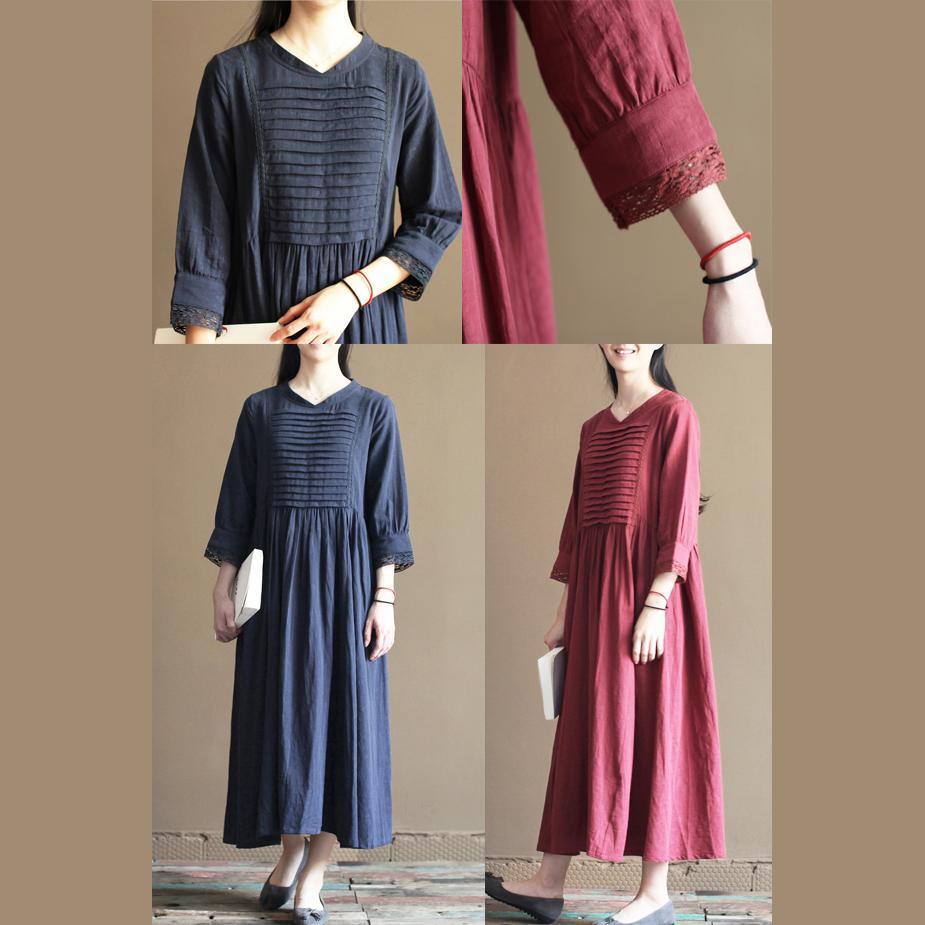 Mulberry linen summer maxi dress long sundresses plus size linen clothing