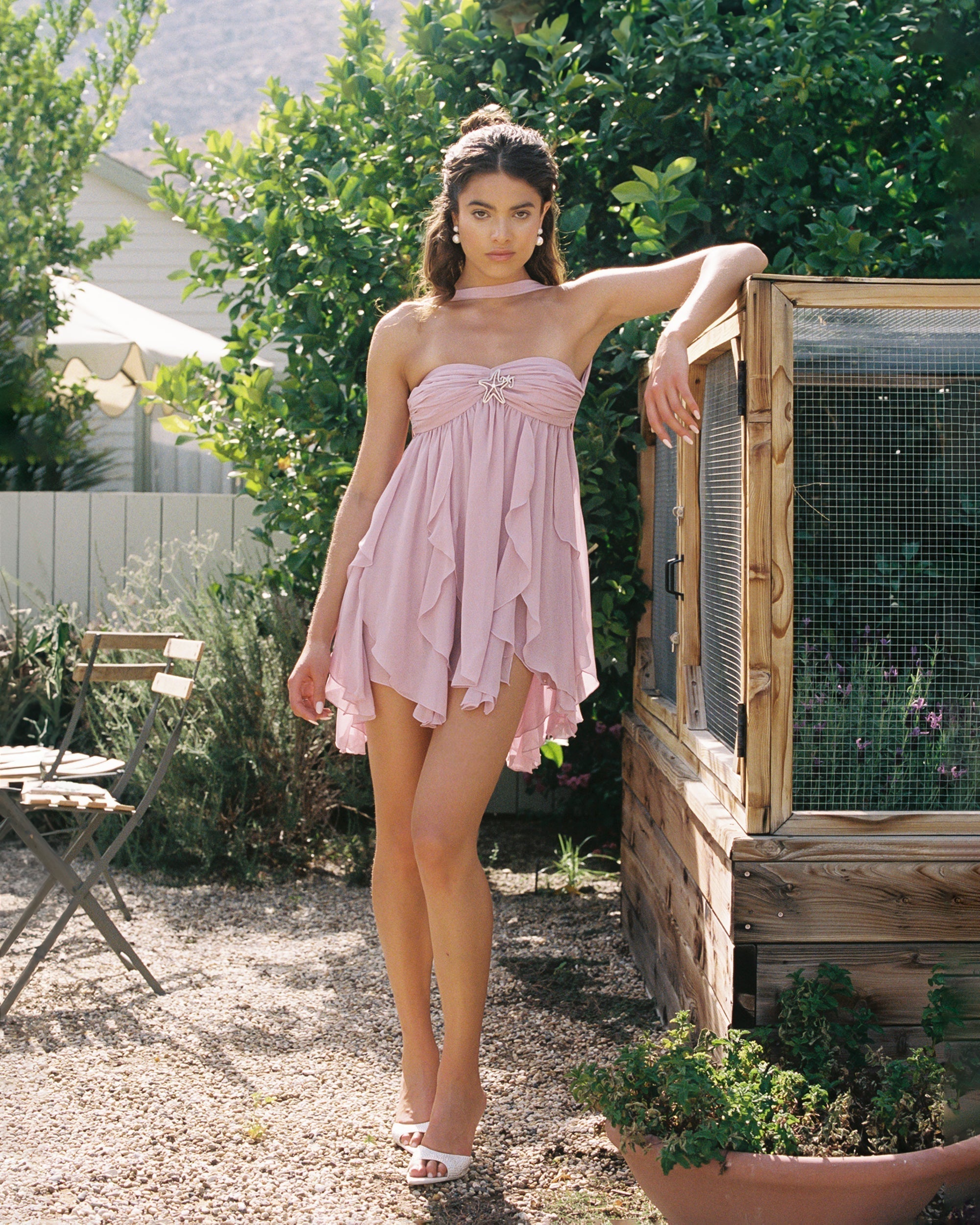 Amelia Floral Mini Dress